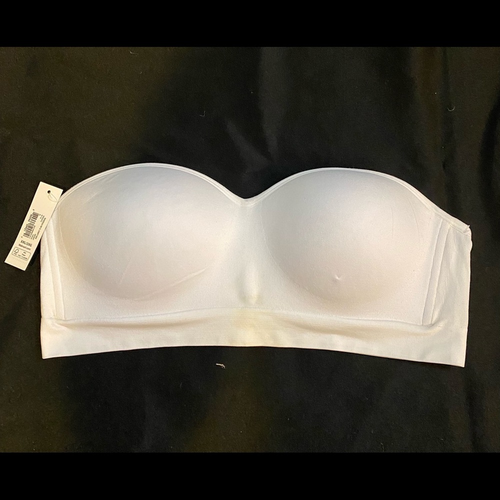 Strapless bra